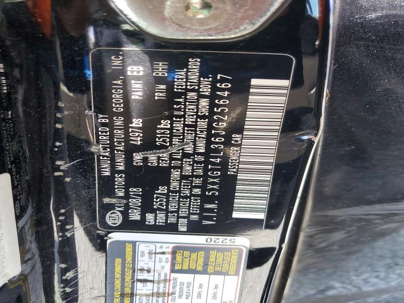 Aukcja sprzedaży 2018 Kia Optima, vin: 5XXGT4L36JG256467, numer aukcji: 58050266