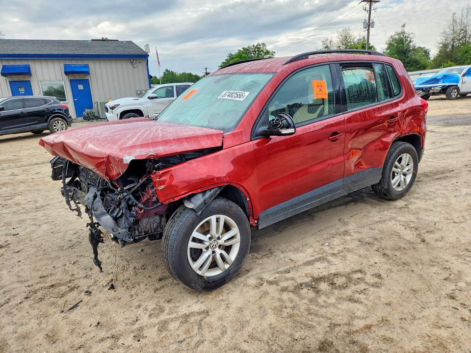 Продажа на аукционе авто 2016 Volkswagen Tiguan, vin: WVGBV7AX7GW026595, номер лота: 58388306
