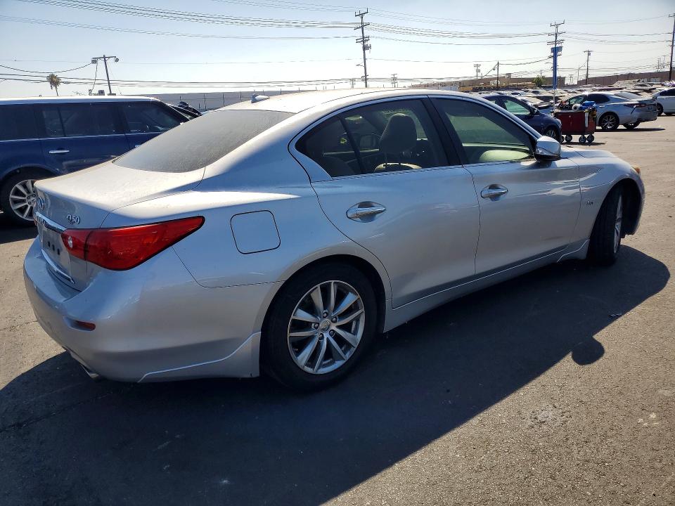 Продаж на аукціоні авто 2017 Infiniti Q50, vin: JN1EV7AP0HM731675, номер лоту: 58298126