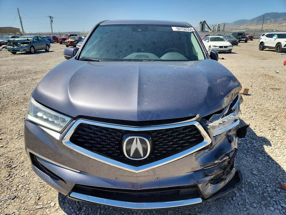2018 Acura Mdx მანქანა იყიდება აუქციონზე, vin: 5J8YD3H35JL004974, აუქციონის ნომერი: 59158556