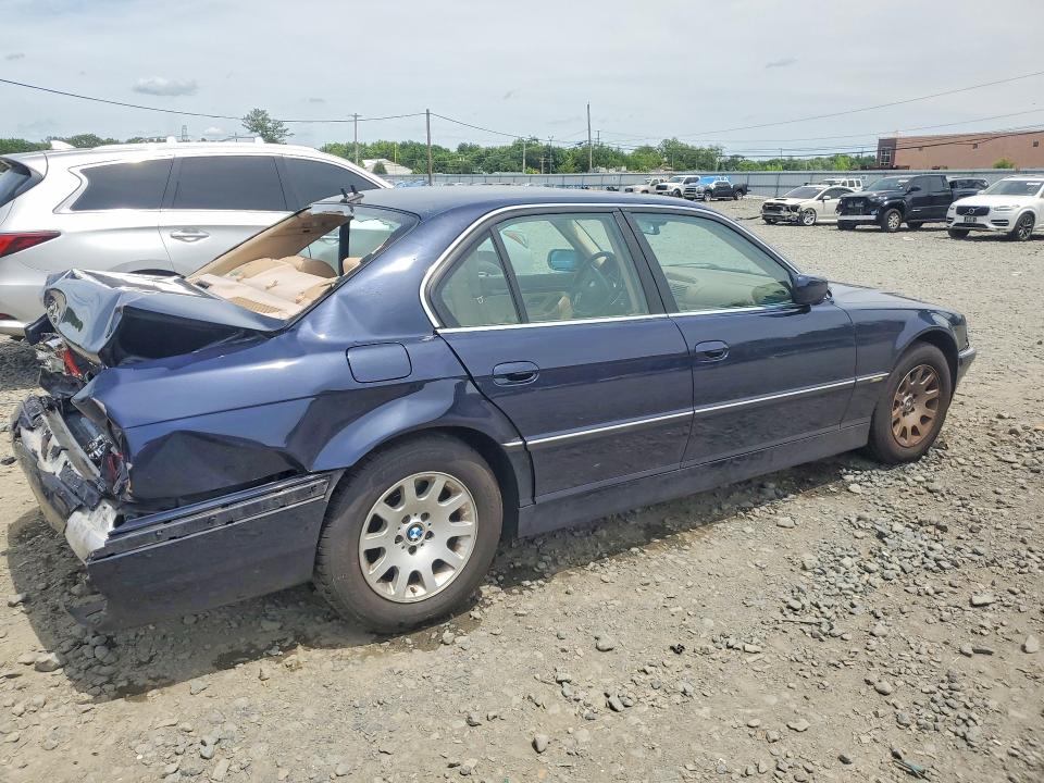 Aukcja sprzedaży 2001 Bmw 740, vin: WBAGG83491DN88849, numer aukcji: 57484326