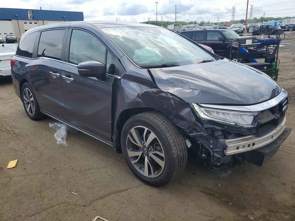 58652196 :رقم المزاد ، 5FNRL6H86NB052897 vin ، 2022 Honda Odyssey مزاد بيع