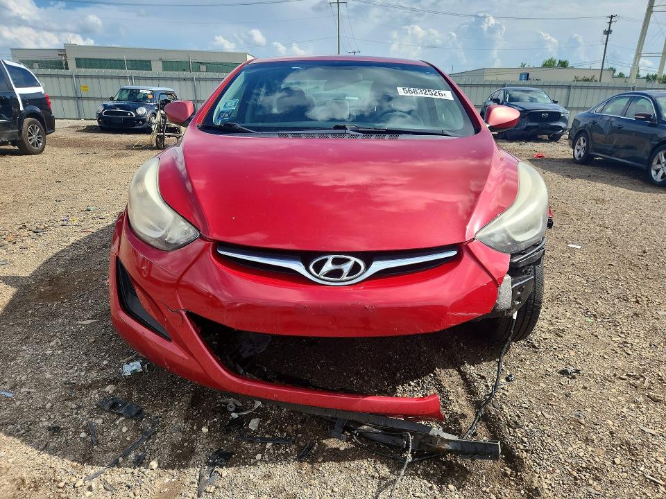Продажа на аукционе авто 2014 Hyundai Elantra, vin: KMHDH4AE2EU158153, номер лота: 56832526