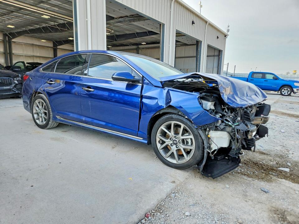 2018 Hyundai Sonata მანქანა იყიდება აუქციონზე, vin: 5NPE34AB2JH723017, აუქციონის ნომერი: 58312036