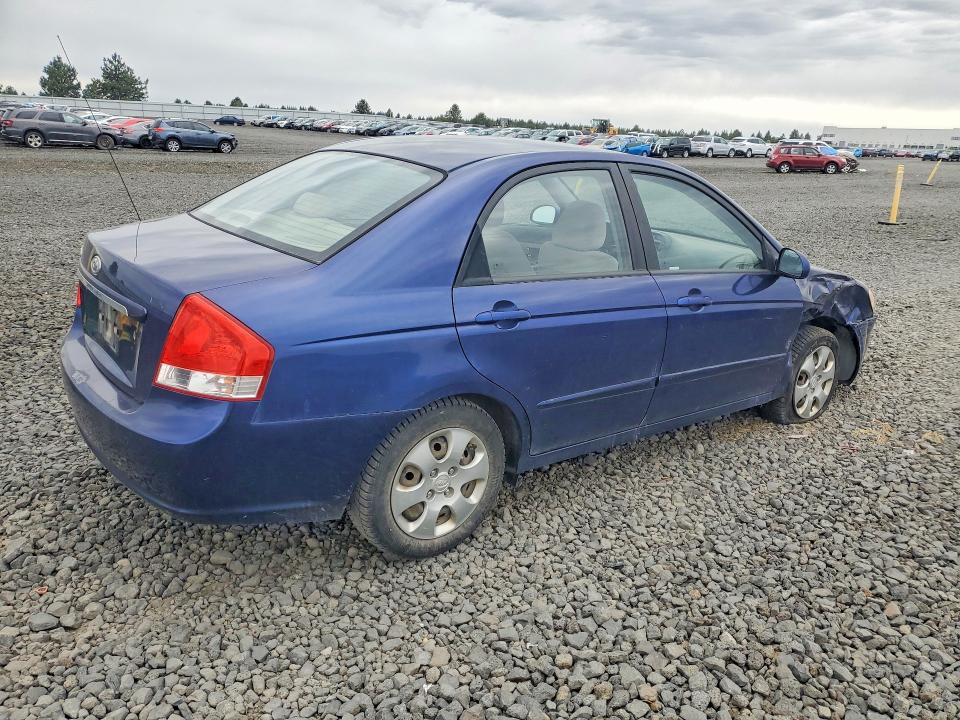 56863246 :رقم المزاد ، KNAFE121785493792 vin ، 2008 Kia Spectra مزاد بيع
