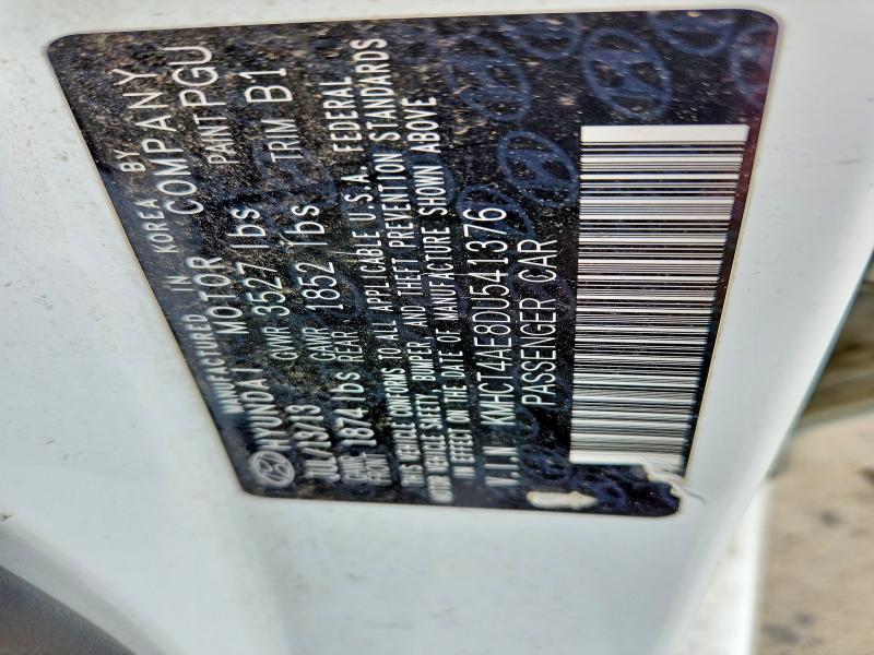 Продажа на аукционе авто 2013 Hyundai Accent, vin: KMHCT4AE8DU541376, номер лота: 56700106