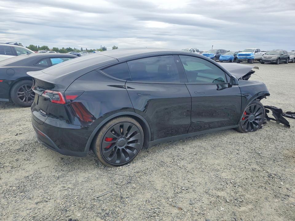 Продажа на аукционе авто 2022 Tesla Model Y, vin: 7SAYGDEF8NF407708, номер лота: 56690246
