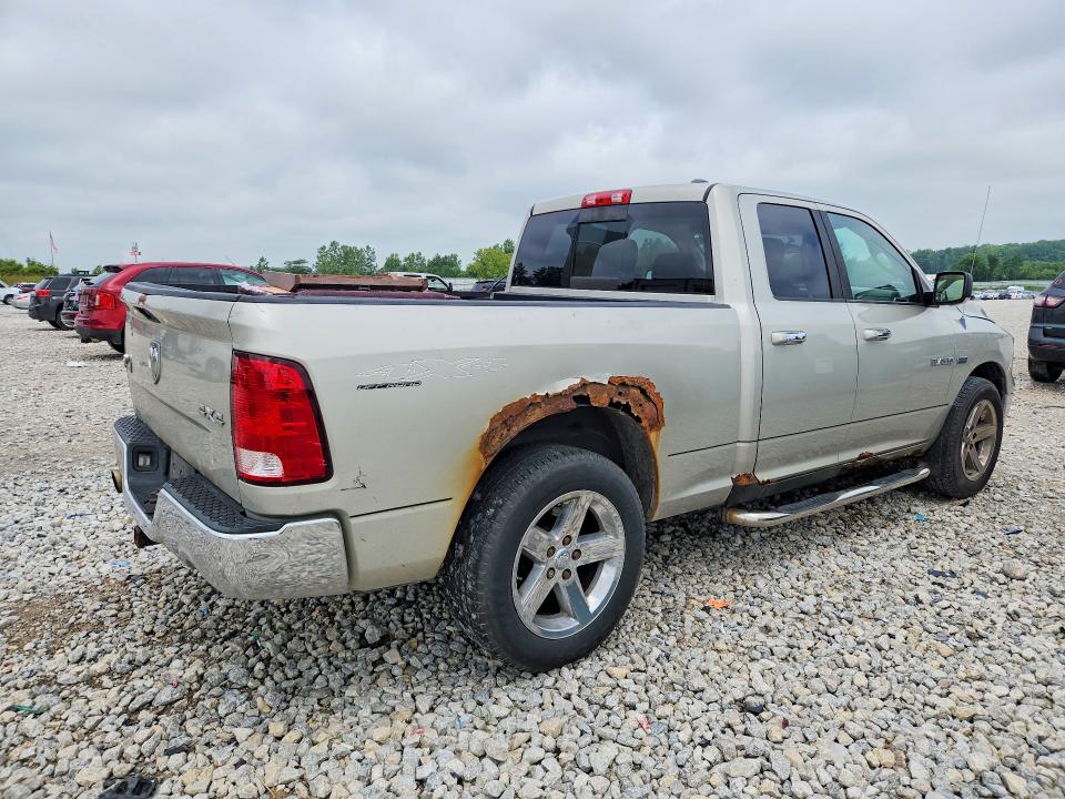 58700046 :رقم المزاد ، 1D7RV1GT7AS186095 vin ، 2010 Dodge Ram 1500 مزاد بيع