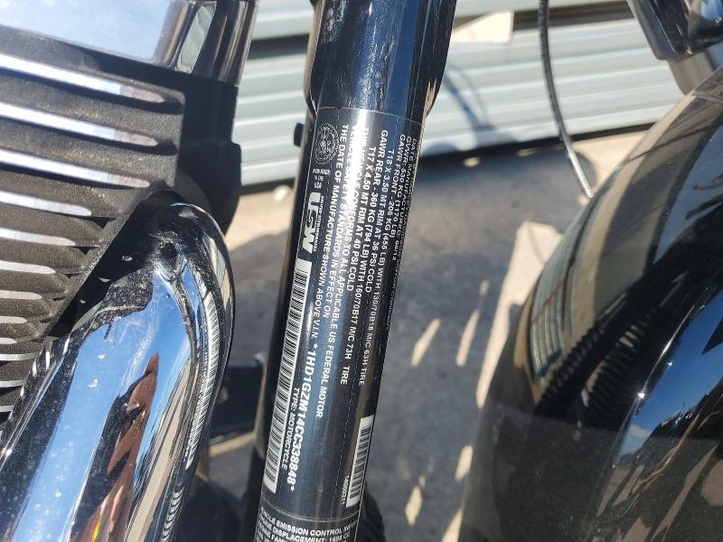57889796 :رقم المزاد ، 1HD1GZM14CC338848 vin ، 2012 Harley-davidson Fld مزاد بيع