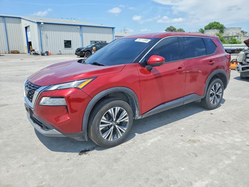 56111096 :رقم المزاد ، 5N1AT3BB2MC790834 vin ، 2021 Nissan Rogue مزاد بيع