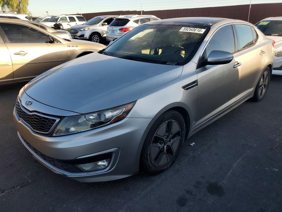 2011 Kia Optima მანქანა იყიდება აუქციონზე, vin: KNAGM4AD7B5000348, აუქციონის ნომერი: 59260616