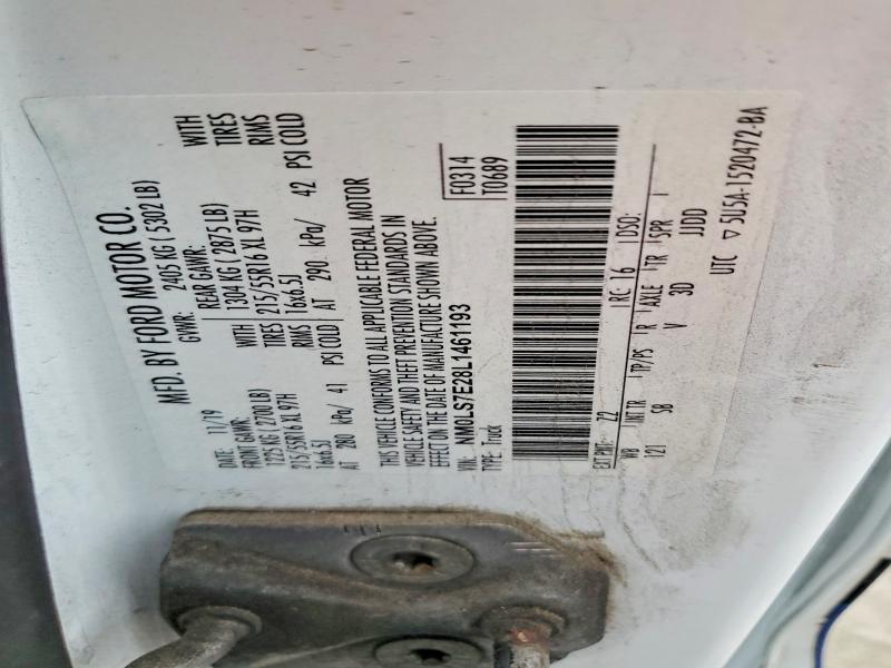 Aukcja sprzedaży 2020 Ford Transit Connect, vin: NM0LS7E28L1461193, numer aukcji: 57463836