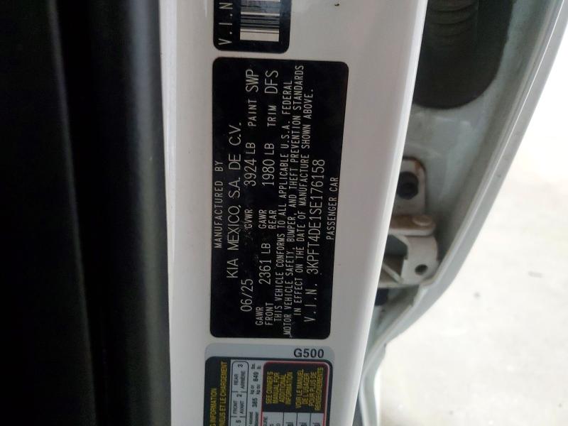 Продажа на аукционе авто 2025 Kia K4, vin: 3KPFT4DE1SE176158, номер лота: 56990806