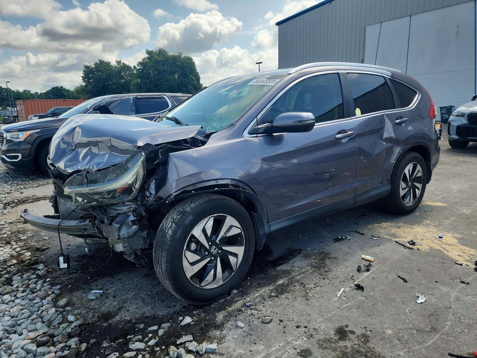 58045596 :رقم المزاد ، 5J6RM3H9XGL005709 vin ، 2016 Honda Cr-v مزاد بيع