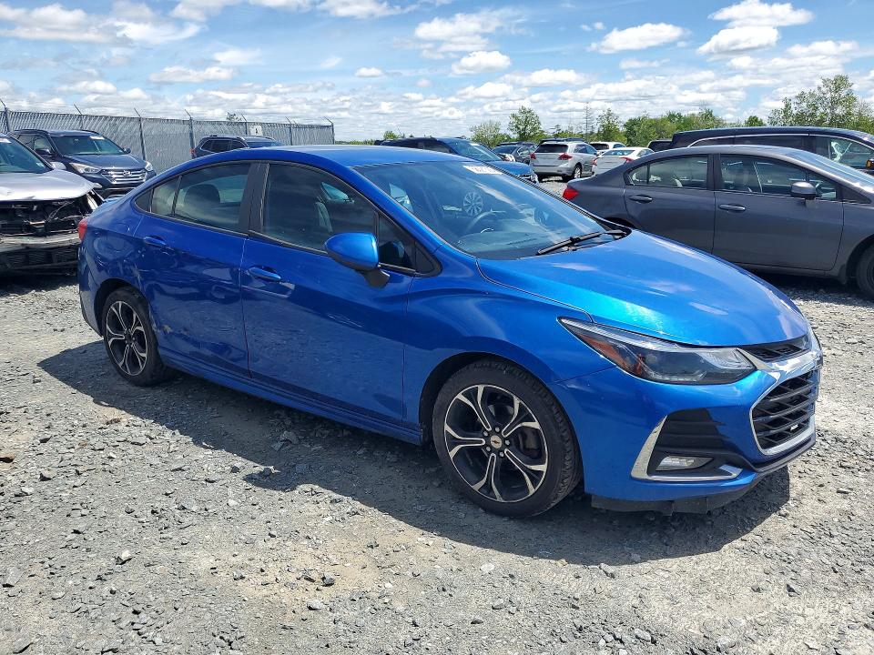 2019 Chevrolet Cruze მანქანა იყიდება აუქციონზე, vin: 1G1BE5SM1K7119265, აუქციონის ნომერი: 58021306