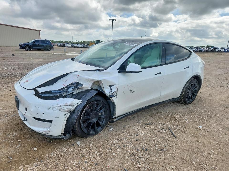 2022 Tesla Model Y მანქანა იყიდება აუქციონზე, vin: 7SAYGDEE7NF517981, აუქციონის ნომერი: 56066206