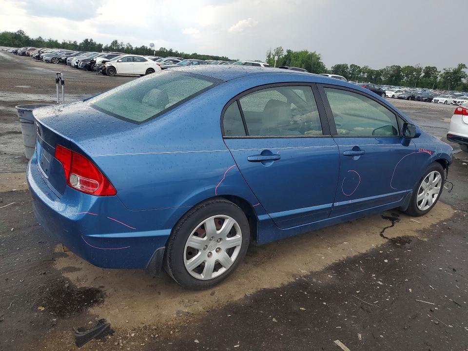 2006 Honda Civic მანქანა იყიდება აუქციონზე, vin: 1HGFA16576L149529, აუქციონის ნომერი: 57139776