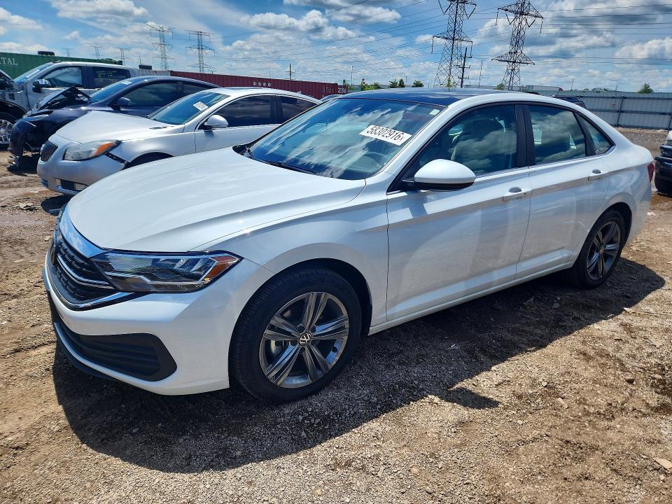 2024 Volkswagen Jetta მანქანა იყიდება აუქციონზე, vin: 3VW7M7BU9RM054447, აუქციონის ნომერი: 58302916