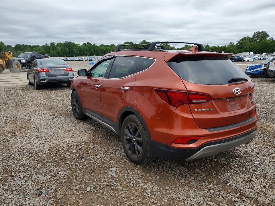 57385846 :رقم المزاد ، 5XYZWDLAXJG520719 vin ، 2018 Hyundai Santa Fe Sport مزاد بيع