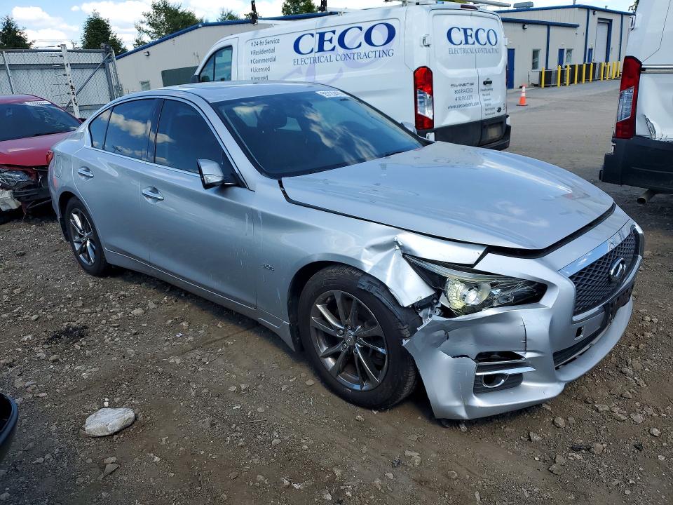 Продажа на аукционе авто 2017 Infiniti Q50, vin: JN1EV7ARXHM838976, номер лота: 55723426