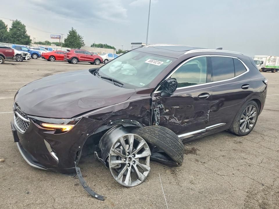 Продажа на аукционе авто 2021 Buick Envision, vin: LRBFZSR41MD120419, номер лота: 58610216