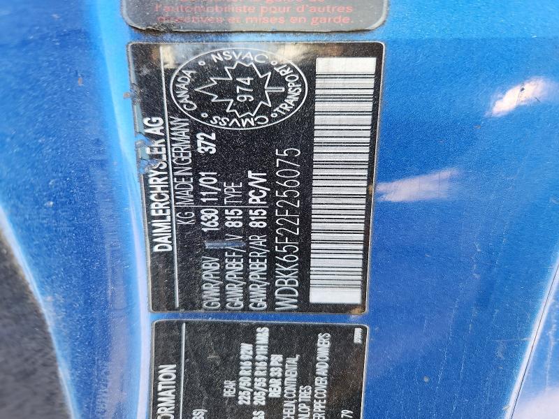Продажа на аукционе авто 2002 Mercedes-benz Slk, vin: WDBKK65F22F256075, номер лота: 52827976