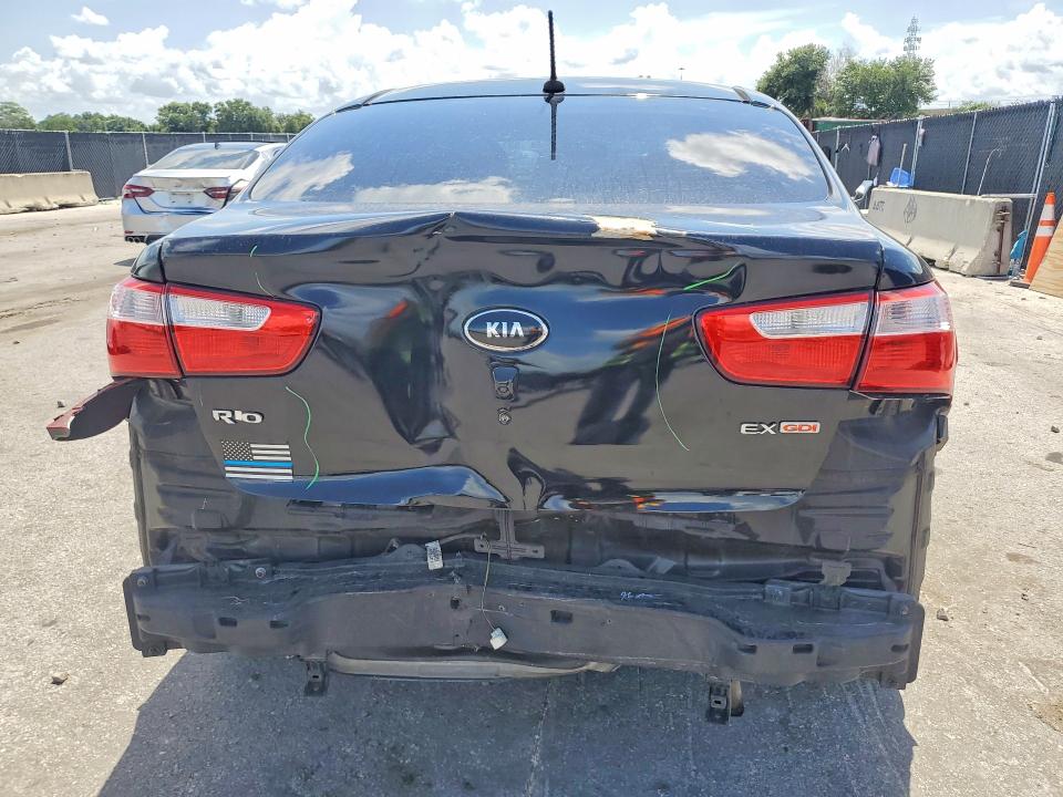 2013 Kia Rio მანქანა იყიდება აუქციონზე, vin: KNADN4A33D6233678, აუქციონის ნომერი: 58790186