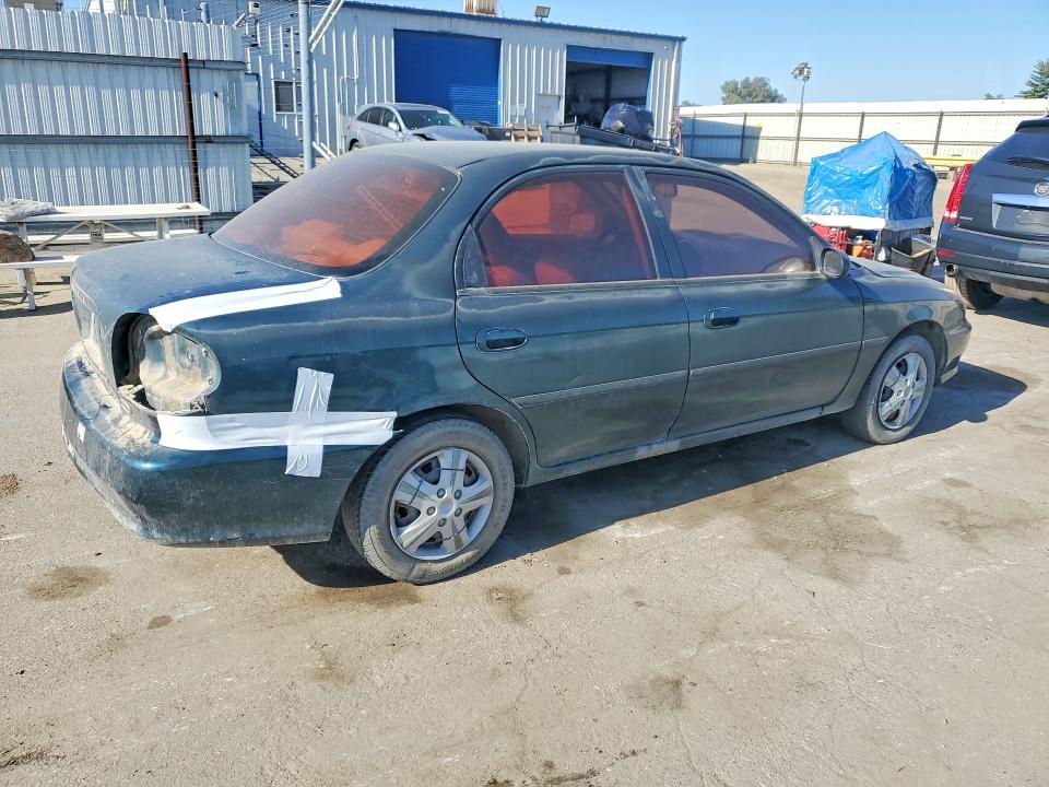 1999 Kia Sephia მანქანა იყიდება აუქციონზე, vin: KNAFB1218X5803598, აუქციონის ნომერი: 58554906