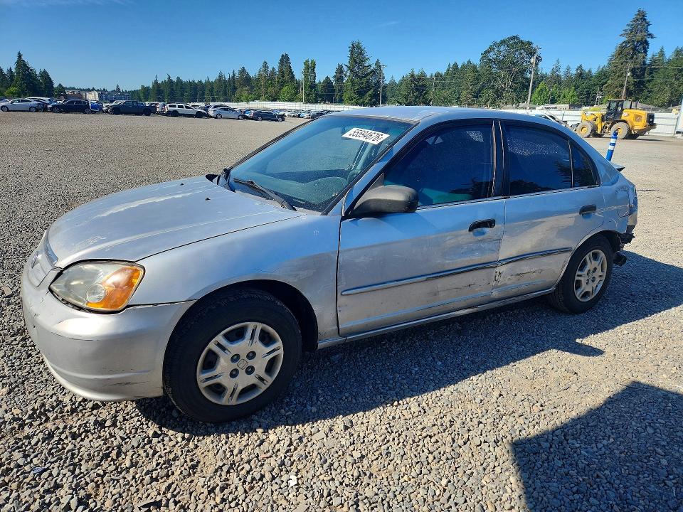 Продажа на аукционе авто 2001 Honda Civic, vin: 2HGES15551H601543, номер лота: 55594676