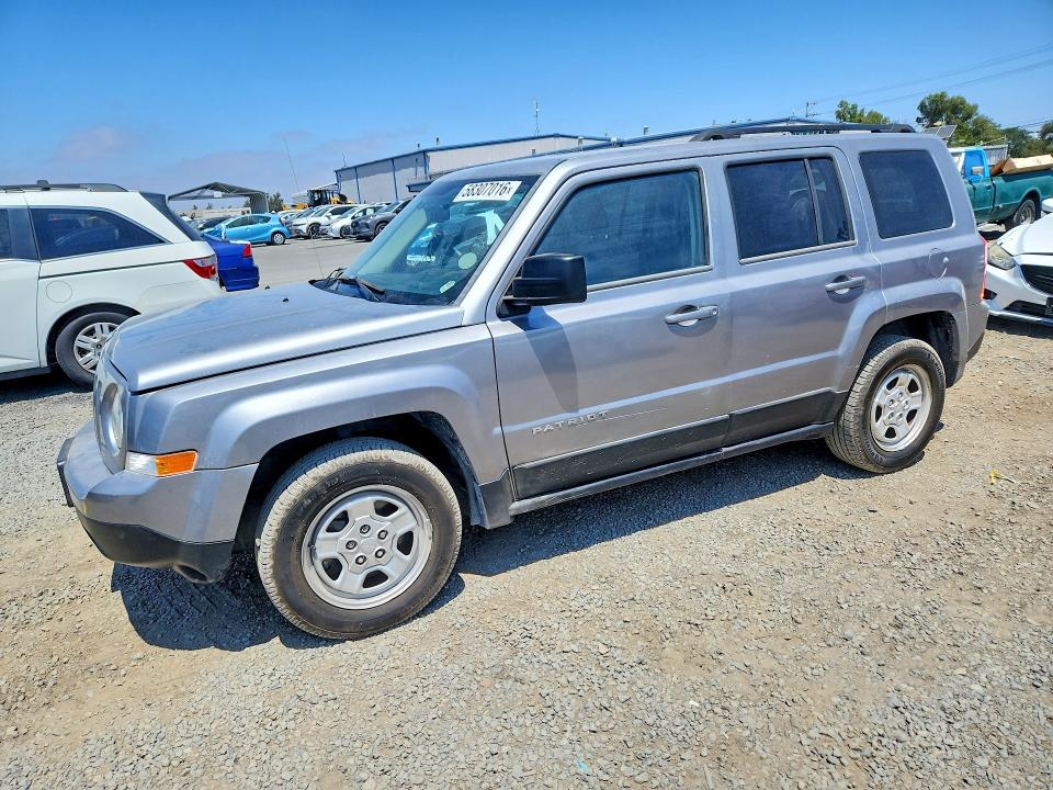 Aukcja sprzedaży 2016 Jeep Patriot, vin: 1C4NJPBA8GD526462, numer aukcji: 58307016