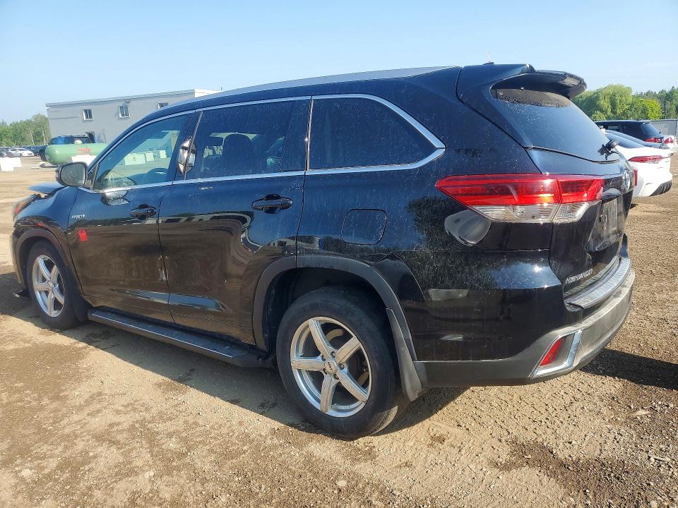 2018 Toyota Highlander Hybrid მანქანა იყიდება აუქციონზე, vin: 5TDJGRFH0JS040062, აუქციონის ნომერი: 59135516