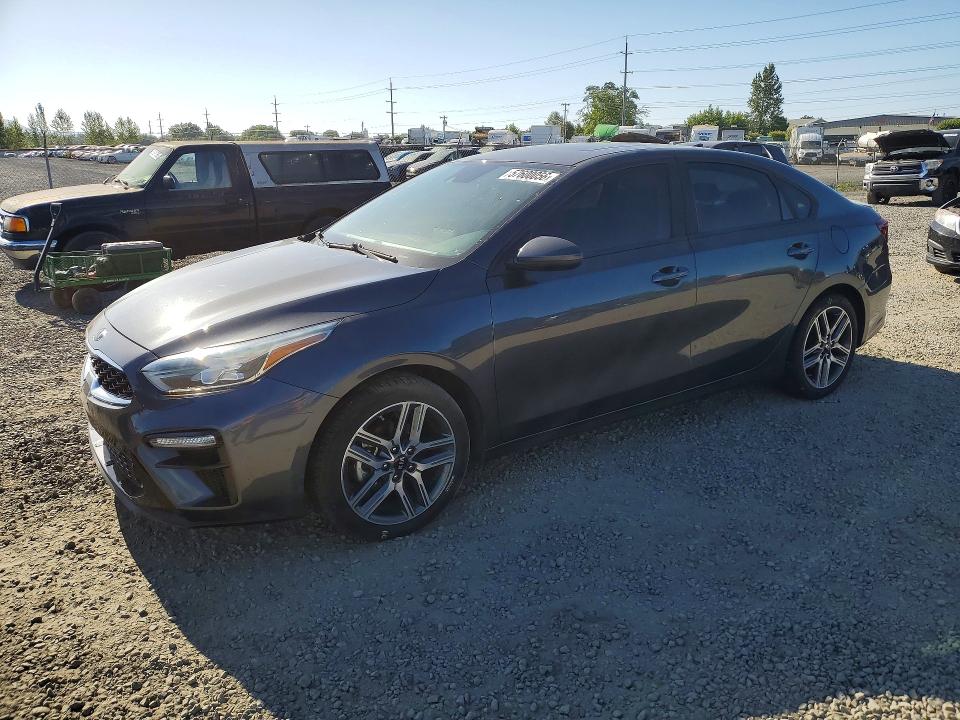 2019 Kia Forte მანქანა იყიდება აუქციონზე, vin: 3KPF34AD7KE023036, აუქციონის ნომერი: 57600056