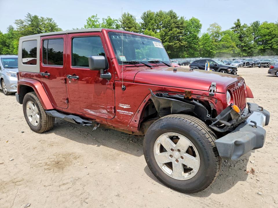 55071476 :رقم المزاد ، 1J4BA5H13AL111071 vin ، 2010 Jeep Wrangler Unlimited مزاد بيع