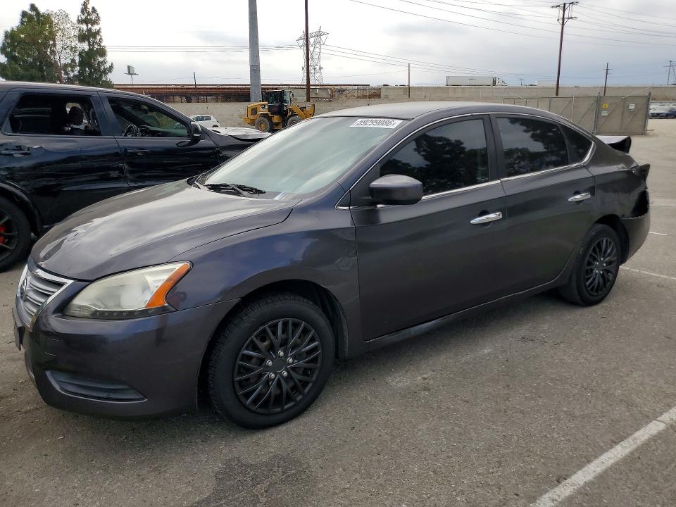 59299086 :رقم المزاد ، 3N1AB7AP5EY305173 vin ، 2014 Nissan Sentra مزاد بيع