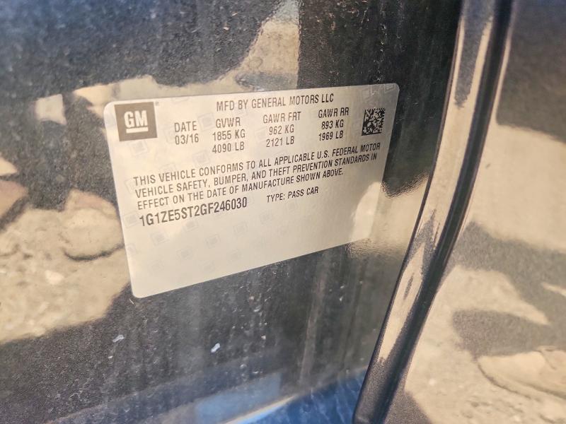 2016 Chevrolet Malibu მანქანა იყიდება აუქციონზე, vin: 1G1ZE5ST2GF246030, აუქციონის ნომერი: 55696356