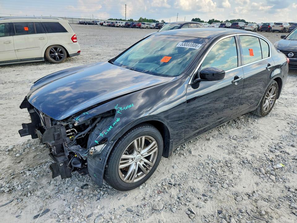2013 Infiniti G37 Sedan მანქანა იყიდება აუქციონზე, vin: JN1CV6AR0DM768903, აუქციონის ნომერი: 53080806