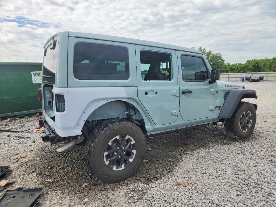 2024 Jeep Wrangler მანქანა იყიდება აუქციონზე, vin: 1C4PJXFGXRW301989, აუქციონის ნომერი: 57045636
