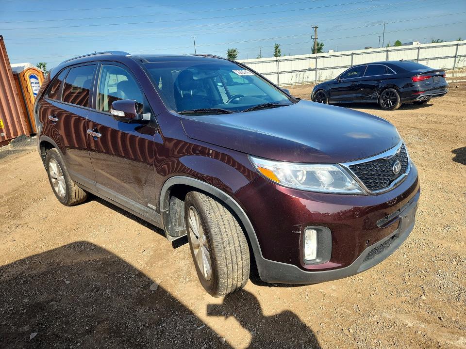 56805446 :رقم المزاد ، 5XYKUDA79EG489483 vin ، 2014 Kia Sorento مزاد بيع