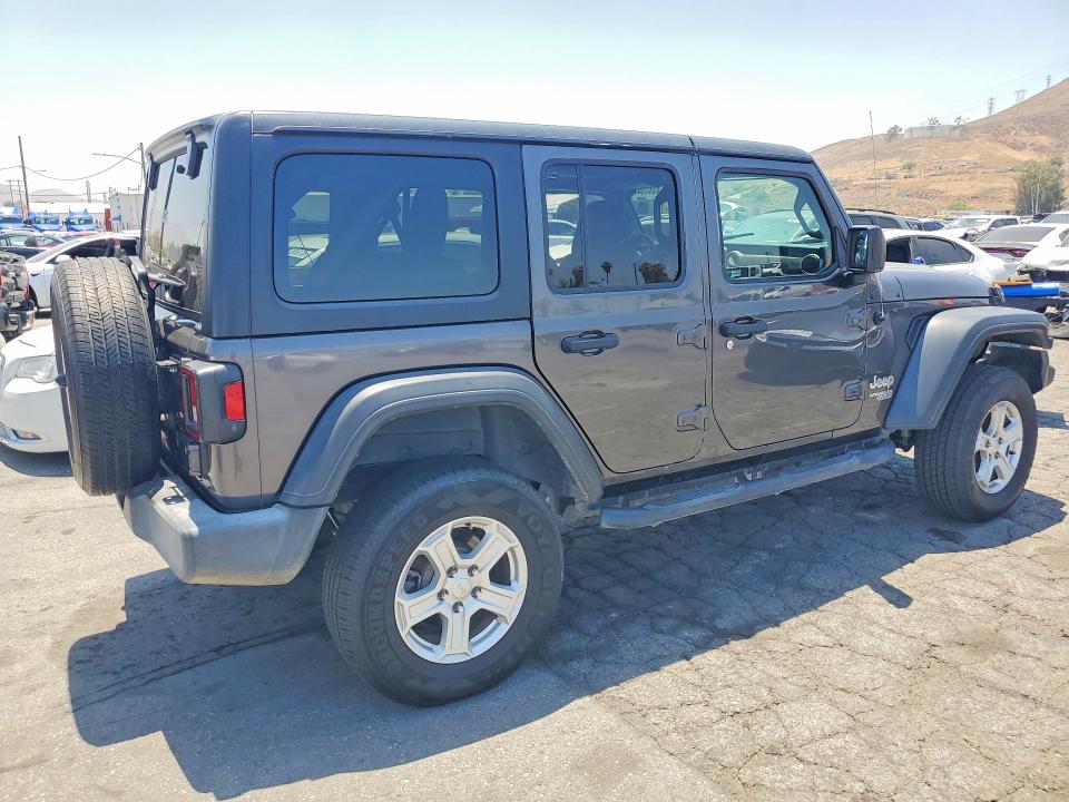 2018 Jeep Wrangler Unlimited მანქანა იყიდება აუქციონზე, vin: 1C4HJXDNXJW145348, აუქციონის ნომერი: 55867656