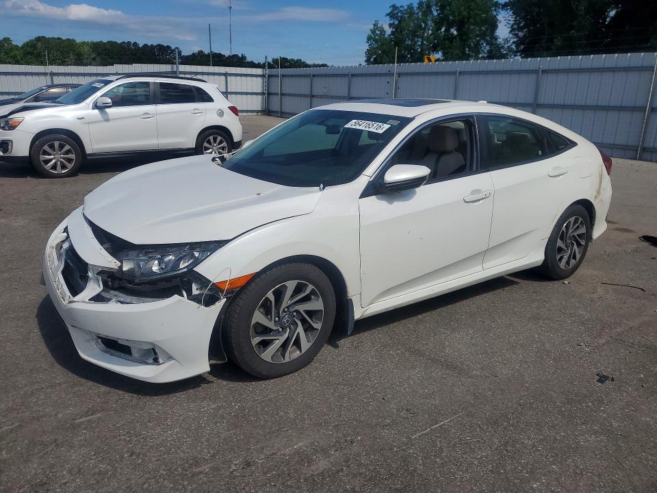 2017 Honda Civic მანქანა იყიდება აუქციონზე, vin: 19XFC2F78HE024809, აუქციონის ნომერი: 56416516