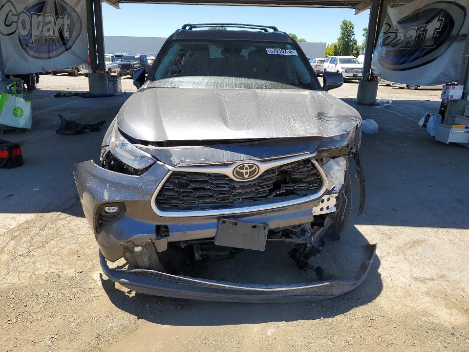2020 Toyota Highlander მანქანა იყიდება აუქციონზე, vin: 5TDHZRBH1LS030318, აუქციონის ნომერი: 57010756