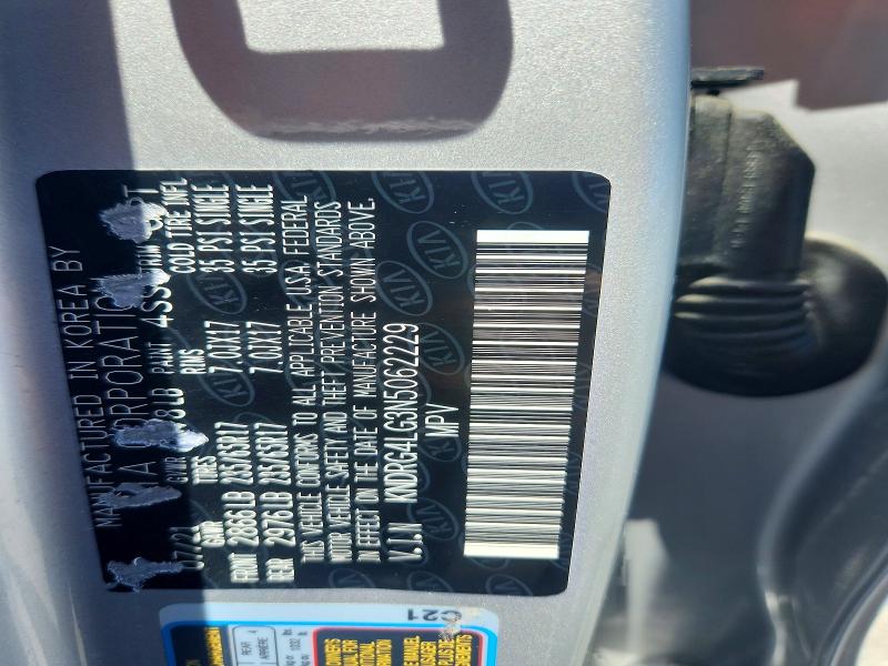 2022 Kia Sorento მანქანა იყიდება აუქციონზე, vin: KNDRG4LG3N5062229, აუქციონის ნომერი: 58699526