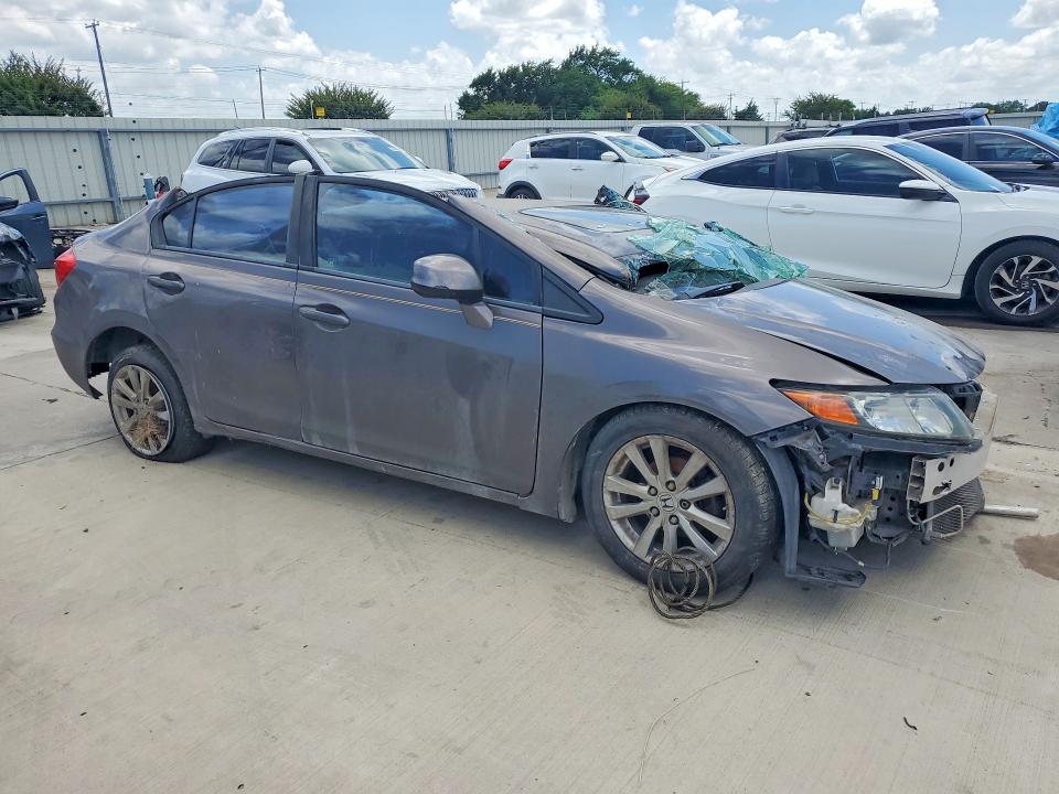 2012 Honda Civic მანქანა იყიდება აუქციონზე, vin: 2HGFB2F8XCH534945, აუქციონის ნომერი: 56176486