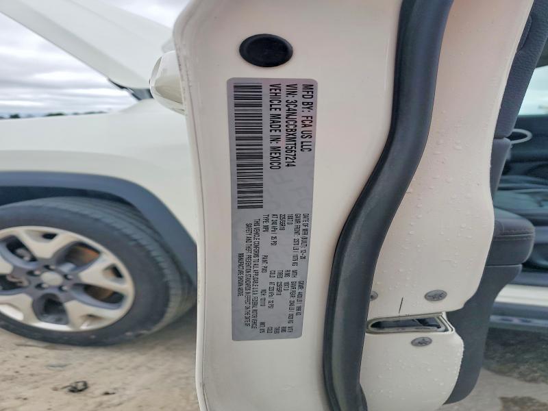 Продаж на аукціоні авто 2021 Jeep Compass, vin: 3C4NJCCBXMT567214, номер лоту: 58053336