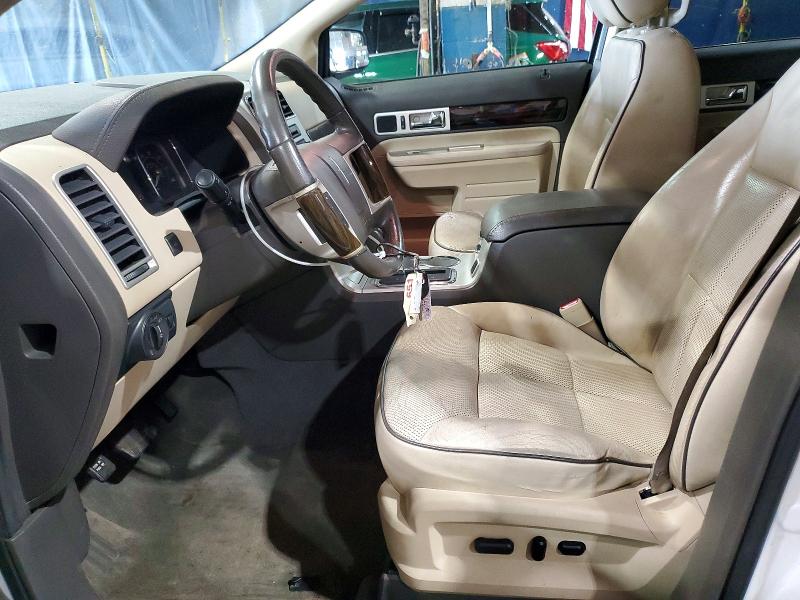56776476 :رقم المزاد ، 2LMDJ8JCXABJ02167 vin ، 2010 Lincoln Mkx مزاد بيع