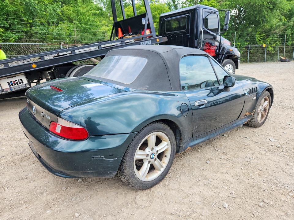 58713396 :رقم المزاد ، 4USCH9344YLF86976 vin ، 2000 Bmw Z3 مزاد بيع