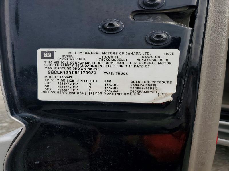Продажа на аукционе авто 2006 Chevrolet Silverado, vin: 2GCEK13N661179929, номер лота: 56339856