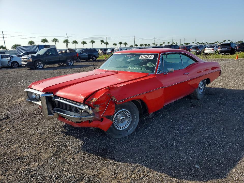 1968 Pontiac Ventura მანქანა იყიდება აუქციონზე, vin: 252878E210425, აუქციონის ნომერი: 58738296