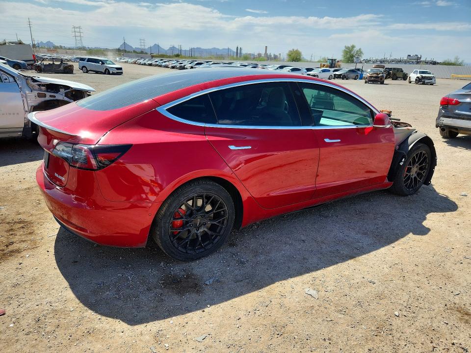 57489896 :رقم المزاد ، 5YJ3E1EC9LF641838 vin ، 2020 Tesla Model 3 مزاد بيع