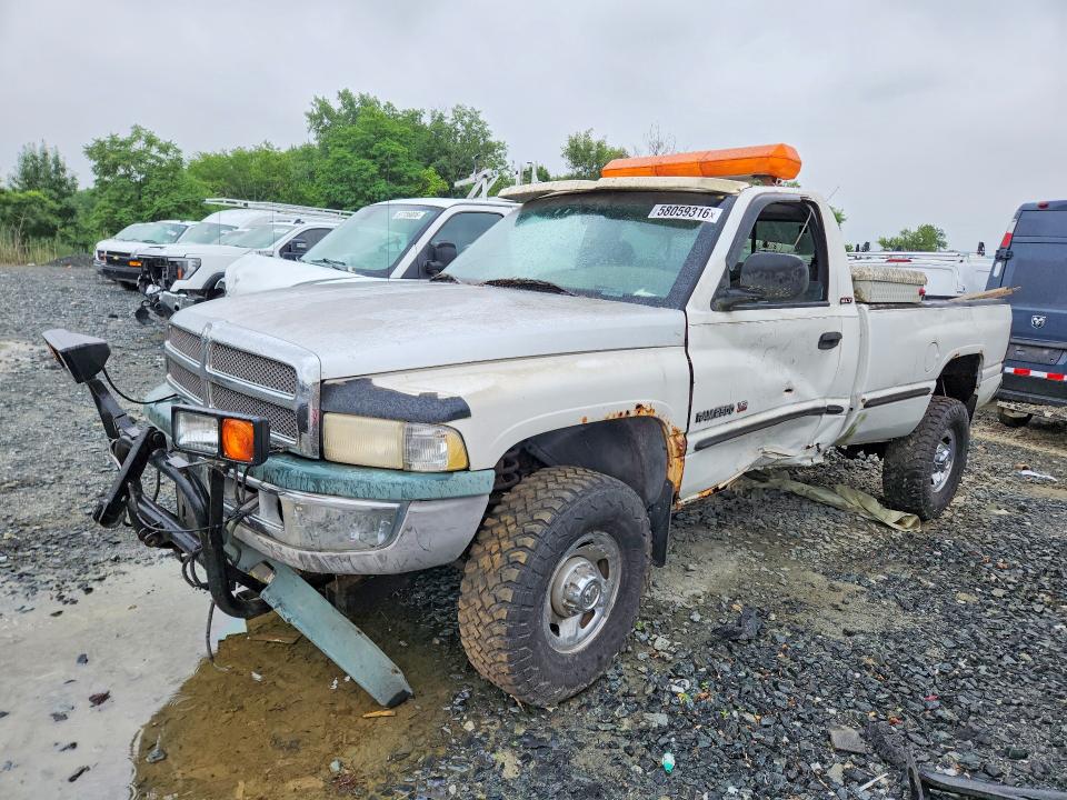 1999 Dodge Ram 2500 მანქანა იყიდება აუქციონზე, vin: 3B7KF26ZXXM531366, აუქციონის ნომერი: 58059316